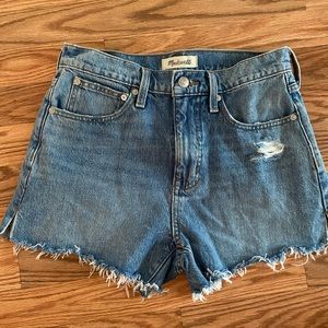Madewell Relaxed Denim Shorts